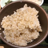 くずし割烹 天ぷら竹の庵 東銀座店 - 玄米ご飯を選択しました
