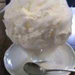 慈げん - 1杯目に食べた
      ★レ(モン)ミ(ルク)ヨ(ーグルト)にウエットフルーツ☆。.:＊・゜900円+税