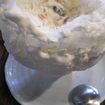 慈げん - 1杯目に食べた
      ★レミヨにウエットフルーツ☆。.:＊・゜の
      中から出てきたフルーツ達