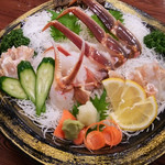 crab sashimi