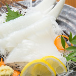 squid sashimi