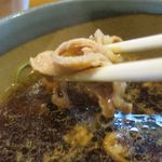 そば処 大和 - 親鳥のアップ