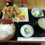 食事処 櫻 - 唐揚げ定食