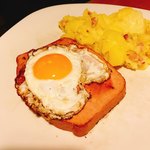 Paulaner am Thielenplatz - レーバーケーゼ。ここのはかなり「足」が強い ＃かまぼこじゃねーし