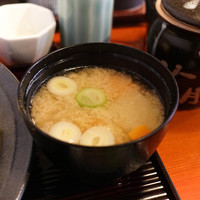 とんかつ まい泉 青山本店 - 御膳の味噌汁