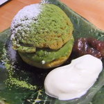 CHA NO HA - 【緑のシュークリーム(250円)】