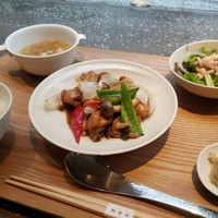 熱香森 - 鶏と野菜の豆チ炒めランチ