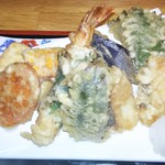 揚げたて天ぷら はまだ - 天婦羅９種