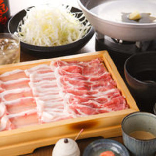 [Specialty] Enjoy fresh brand-name pork full of flavor with "shabu shabu "♪