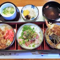恵比寿亭 - 恵比寿三色飯 1458円