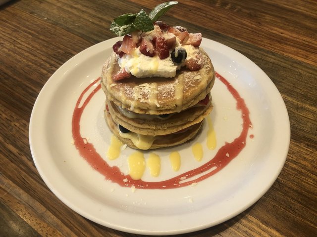 閉店 パンケーキ マーメイドトースト カフェメロウ パンケーキ マーメイドトースト Cafe Merrow 金山 カフェ 食べログ