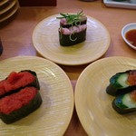 かっぱ寿司 - シシャモッコ・マグロたたき・イクラ