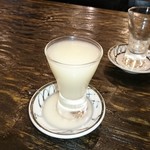 塚口餃子酒場 満太郎 - 「桃川」にごり酒