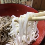 きさく - 十割更科蕎麦のピッチピチ感。