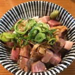 荒町商店中華そば ふじやま - 〆の肉飯 200えん