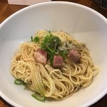 荒町商店中華そば ふじやま - 味付替玉150えん 混ぜる前