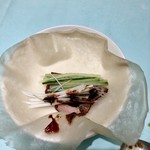 龍皇 - 北京ダック皮を生春巻きでクルクル♡