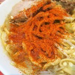 ラーメン二郎 - 一味投下～♪