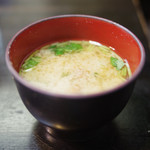 大衆料理　川治 - なめこ汁