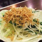 居酒屋 餃子のニューヨーク - ジャコネギサラダ