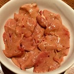 立ち飲み 庄太郎 - 鶏レバ刺し