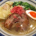 麺屋政宗 - 春風香る塩タンメン／海老ワンタン