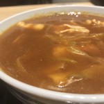 味奈登庵 - #食べログ的に撮るとこうなる。  カレー南蛮そば、いいよね