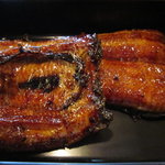 小坂鯉店 - 2011/6 うな重定食のうなぎ蒲焼