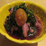 わしょく宝来 - 金時草おひたし