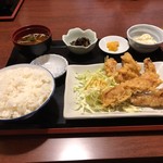 Koukashitasakaba Hohohon'Nori - とり天定食