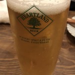 Ooitakammurijidorisemmontentoyoichi - 生ビールは、キリンハートランド