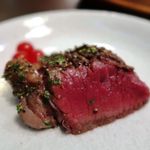 まごころ居酒屋 芝浦 - ランプ肉のステーキ