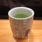 天寿し - 美味しいお茶二杯目