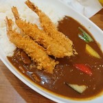 キッチン  シュシュ - エビフライカレー