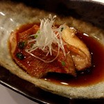 鮨処　喜楽 - 炙りキンキ肝醤油