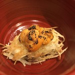 あま屋 - 白身魚、540男爵　ウニ　