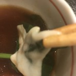 あま屋 - トマトシカしゃぶ（トマトスープで頂く、日高産の熟成エゾ鹿肉のしゃぶしゃぶ）カチョカバロチーズも。