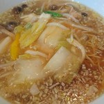 五目醤油汁そば