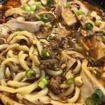 小四川 - 肉入り成都担々麺のアップ