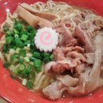 麺の極 はなみち - ら～麺・豚（アップ）