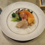 照寿司 - 春貝尽し(鳥貝・赤貝・ミル貝・アオヤギ)