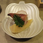 照寿司 - 筍と子持ち烏賊