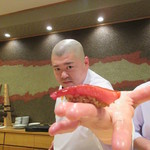 照寿司 - 血合い岸の中トロ!!