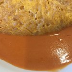 橙っぽいのが絶品・トマトクリームソース