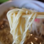 中華そば 味万 - 麺