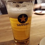 Sushidokoro Kinno Dashi - 生ビール