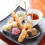 Ginza Sakaba Marudai Daimyou - 出汁で食べる串揚げ
