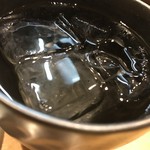 ばんじょう - 〆は黒霧…大将がなみなみと注いでくれました(^-^)