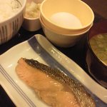 なか卯 - 鮭定食