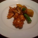 新中国料理 HARAKAWA - 本日の肉料理 (四川風)